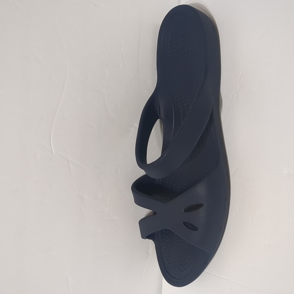 CROCS Kelli Sandal dark blue women size 9 - Picture 1 of 8